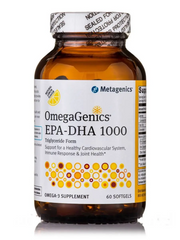 Metagenics, OmegaGenics EPA-DHA 1000, 60 м'яких гелів (MET-93872), фото