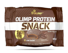 Olimp Nutrition, Батончик Protein Snack, подвійний шоколад, 60 г - 1/12 (816098), фото