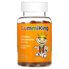 GummiKing, Лютеїн та зеаксантин для дітей, смак манго, 60 жувальних цукерок (GUM-00106), фото