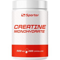 Sporter, Креатин моногідрат, 200 капсул (820949), фото