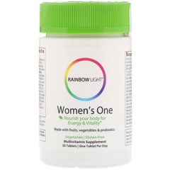 Мультивітаміни для жінок, Rainbow Light, 30 таб., (RLT-10881), фото
