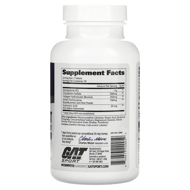 GAT, Essentials Joint Support, 60 таблеток (GAT-22005), фото
