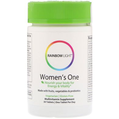 Мультивітаміни для жінок, Rainbow Light, 30 таб., (RLT-10881), фото