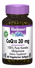 Bluebonnet Nutrition, Коэнзим Q10, 30 мг, 60 вегетарианских капсул (BLB-00812), фото