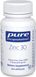 Pure Encapsulations PE-00252 Pure Encapsulations, Цинк, 30 мг, 60 капсул (PE-00252) 1