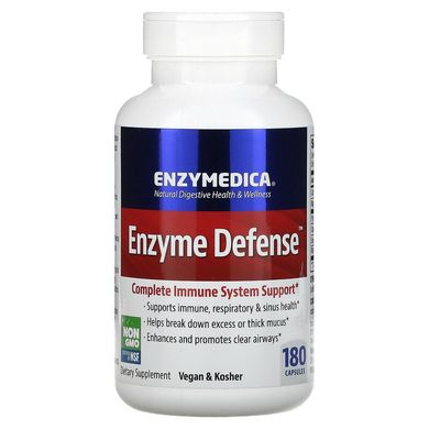 Enzymedica, Enzyme Defense, 180 капсул (ENZ-98142), фото