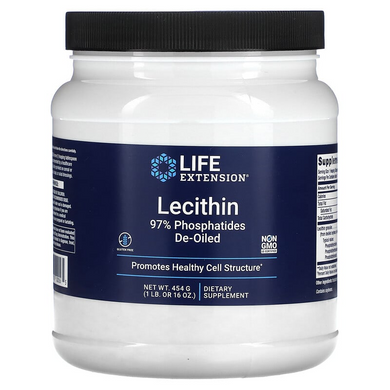 Life Extension, лецитин соевый, 454 г (LEX-02016), фото