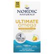 Nordic Naturals, Ultimate Omega, со вкусом лимона, 1280 мг, 60 капсул (NOR-01797)