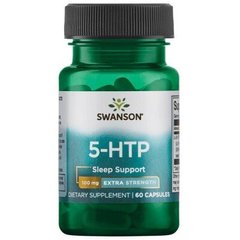 5-НТР экстра сила, 5-HTP Extra Strength, Swanson, 100 мг, 60 капсул (SWV-02518), фото