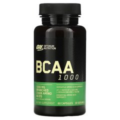 Optimum Nutrition, BCAA 1000, 500 мг, 60 капсул (OPN-02035), фото