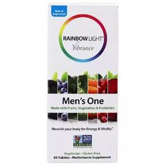 Rainbow Light, Мультівітаміни для чоловіків, Vibrance Men's One, 60 таблеток (RLT-21713), фото