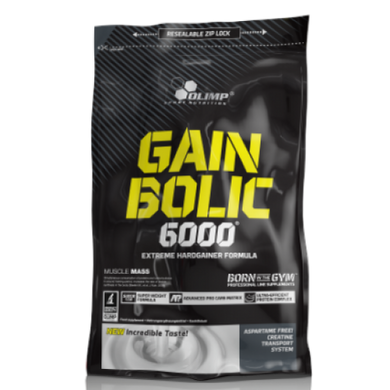 Olimp Nutrition, Gain Bolic 6000 bag, полуниця, 1000 г (103176), фото
