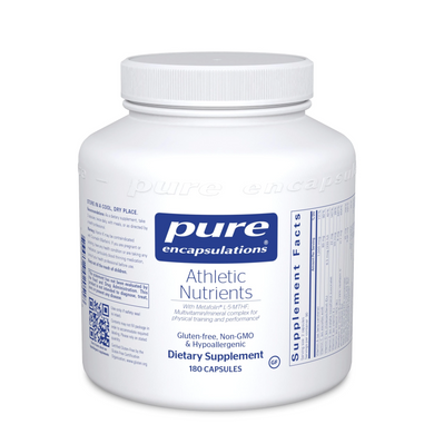 Мультивитаминно-минеральный комплекс для тренировок, Athletic Nutrients, Pure Encapsulations, 180 капсул (PE-02051), фото