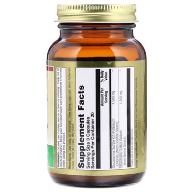 LifeTime Vitamins, Комплексний склад: глюкозамін та хондроїтин, 60 капсул (LIF-20602), фото