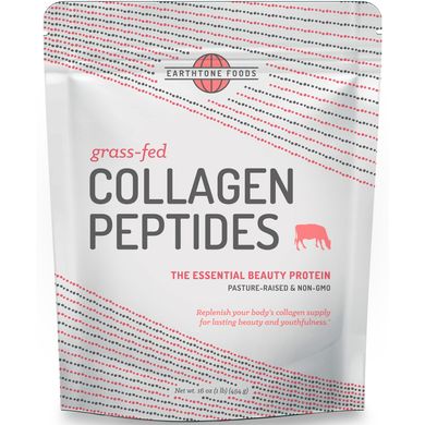 Пептиди колагену, Earthtone Foods, Grass-Fed Collagen Peptides, 454 г (ERT-37381), фото