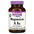 Bluebonnet Nutrition, магній та вітамін B6, 90 вегетаріанських капсул (BLB-00735)