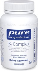 Pure Encapsulations, Витамин B6 комплекс, B6 Complex, 60 капсул (PE-01759), фото