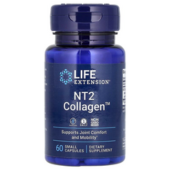 Life Extension, NT2 Collagen, 60 маленьких капсул (LEX-22316), фото