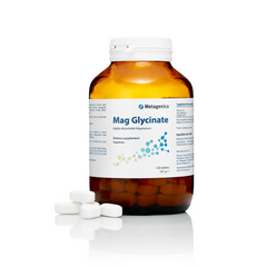 Магній, Mag Glycinate, Metagenics, 120 таблеток (MET-06762), фото