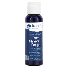 Trace Minerals Research, ConcenTrace, микроэлементы в форме капель, 59 мл (TMR-00007), фото