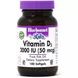 Bluebonnet Nutrition BLB-00317 Bluebonnet Nutrition, Витамин D3, 50 мкг (2000 МЕ), 100 мягких таблеток (BLB-00317) 1
