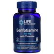 Life Extension, бенфотиамин с тиамином, 100 мг, 120 вегетарианских капсул (LEX-92012)