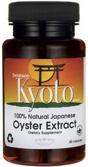 Екстракт устриць, Kyoto Japanese Oyster Extract, Swanson, 60 капсул (SWV-18011), фото