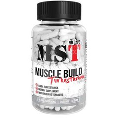 MST Nutrition, Стимулятор тестостерона, Muscle Build Turkesterone, 90 капсул (MST-16047), фото