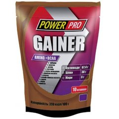 Power Pro, Gainer (Гейнер), ваниль, 1000 г (817420), фото