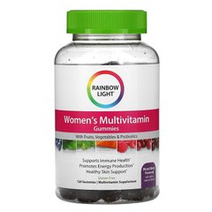 Rainbow Light, мультивітаміни для жінок, ягідний мікс, 120 жувальних мармеладок (RLT-20148), фото