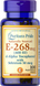 Puritan's Pride PTP-13840 Вітамін Е з селеном, Vitamin E, Puritan's Pride, 400 МО, натуральний, 100 гелевих капсул (PTP-13840) 1