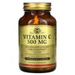Solgar, витамин C, 500 мг, 100 растительных капсул (SOL-03260)