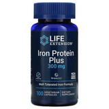 Life Extension LEX-16771 Life Extension, Iron Protein Plus, 300 мг, 100 вегетаріанських капсул (LEX-16771)