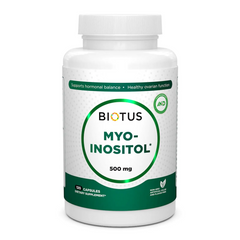 Biotus, Міо-інозитол, Myo-Inositol, 120 капсул (BIO-531316), фото