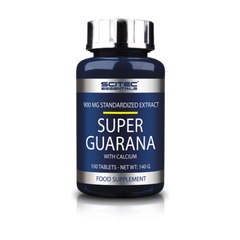 Scitec nutrition, Супер Гуарана + кальций, 100 таблеток (104430), фото
