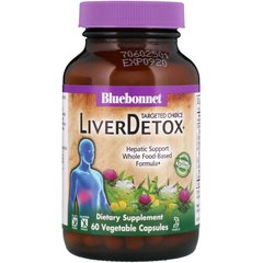 Комплекс для детоксикации печени, Liver Detox, Targeted Choice, Bluebonnet Nutrition, 60 растительных капсул (BLB-02022), фото