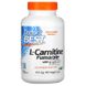 Doctor's Best DRB-00154 Doctor's Best, L-карнітин фумарат з карнітинами Biosint, 855 мг, 180 вегетаріанських капсул (DRB-00154) 1