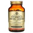 Solgar, Витамин E, 268 мг (400 МЕ), 100 мягких вегетарианских капсул (SOL-03547), фото
