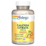 Solaray SOR-04584 Solaray, Цитрат кальцію, натуральний апельсин, 250 мг, 60 жувальних пігулок (SOR-04584)