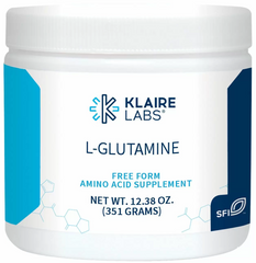 L-глютамін, L-Glutamine, Klaire Labs, 351 грам (KLL-01245), фото