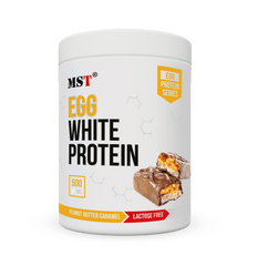 MST Nutrition, Протеин яичный, EGG Protein, арахисовое масло + карамель, 20 порций, 500 г (MST-16322), фото