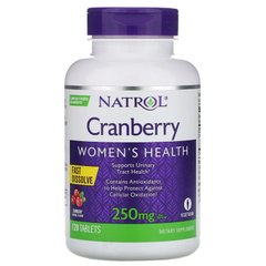 Natrol, CranMax (концентрат клюквы), 125 мг, 120 таблеток (NTL-06330), фото