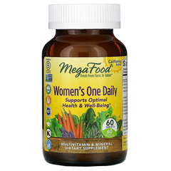 Вітаміни для жінок, Womens One Daily, MegaFood, 60 таблеток (MGF-10284), фото