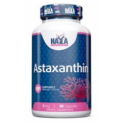 Haya Labs, Астаксантин, 5 мг, 30 капсул (820173), фото
