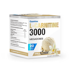 Quamtrax, L-Carnitine 3000, ваніль, 20 флаконов (816095), фото