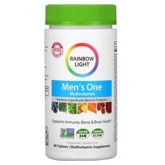 Rainbow Light, Men's One, мультивитамины для мужчин, 90 таблеток (RLT-10892), фото