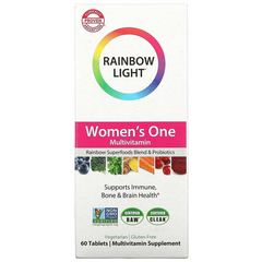 Rainbow Light, Women's One, мультивітаміни, 60 таблеток (RLT-21703), фото