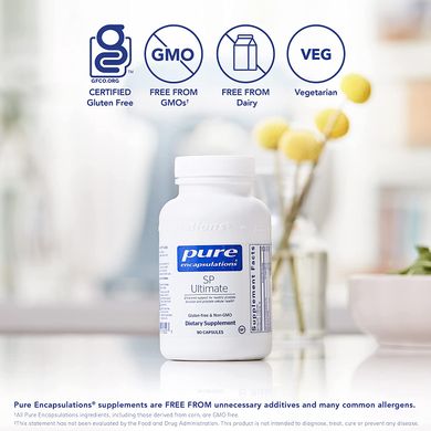 Pure Encapsulations, SP Ultimate, поддержка здоровья простаты, 90 капсул (PE-01802), фото