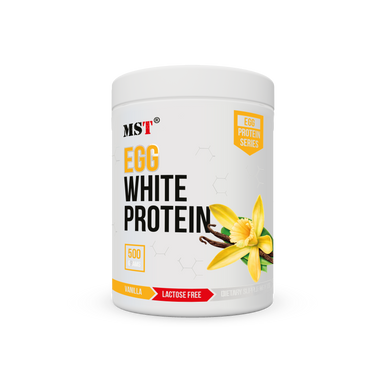 MST Nutrition, яєчний протеїн, EGG Protein, ваніль, 20 порцій, 500 г (MST-00357), фото