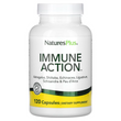 Nature's Plus, Иммуностимулирующее средство Immune Action, 120 растительных капсул (NAP-01068)